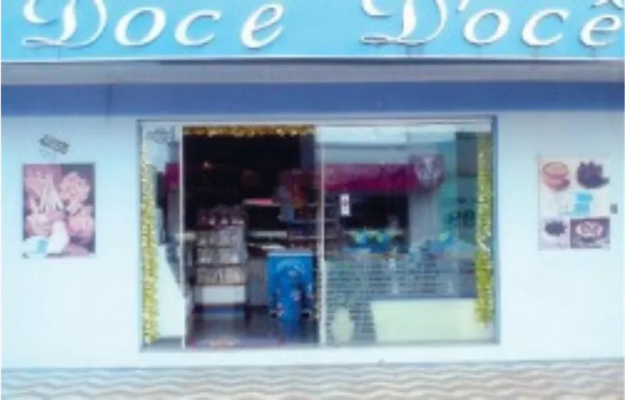 Fachada da primeira panificadora